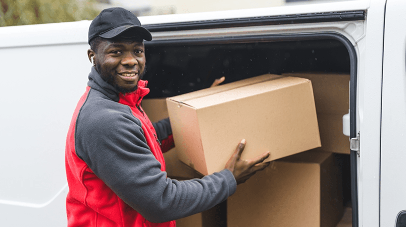 Mover with package