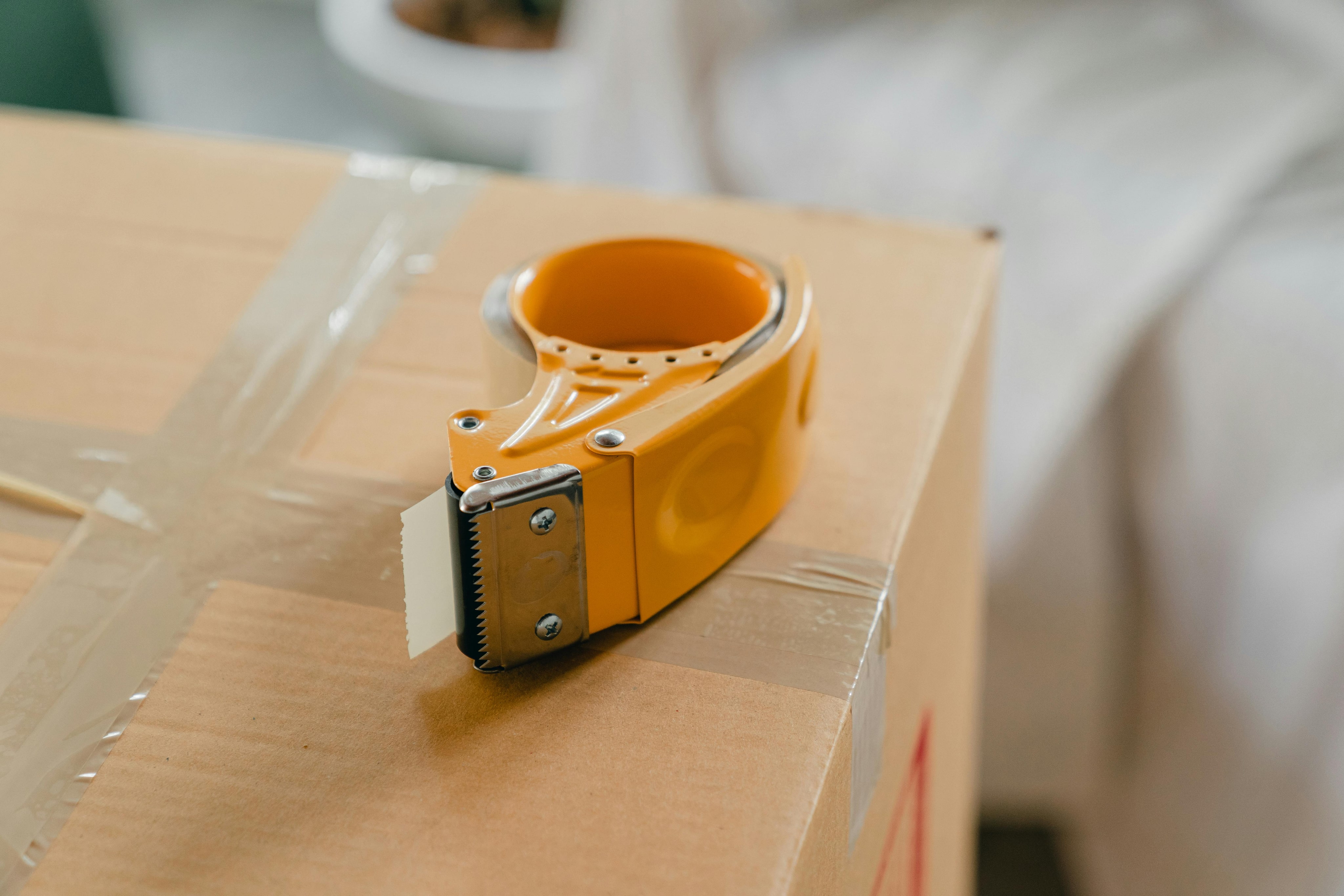 Movers carrying boxes